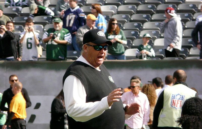 Rex Ryan is to leave the New York Jets ahead of the 2015 campaign. Image for illustrative purposes on this blog only, and was not intended for publication. Image credit: Marianne O'Leary/Flickr